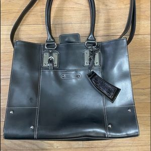 Wilson leather office type bag